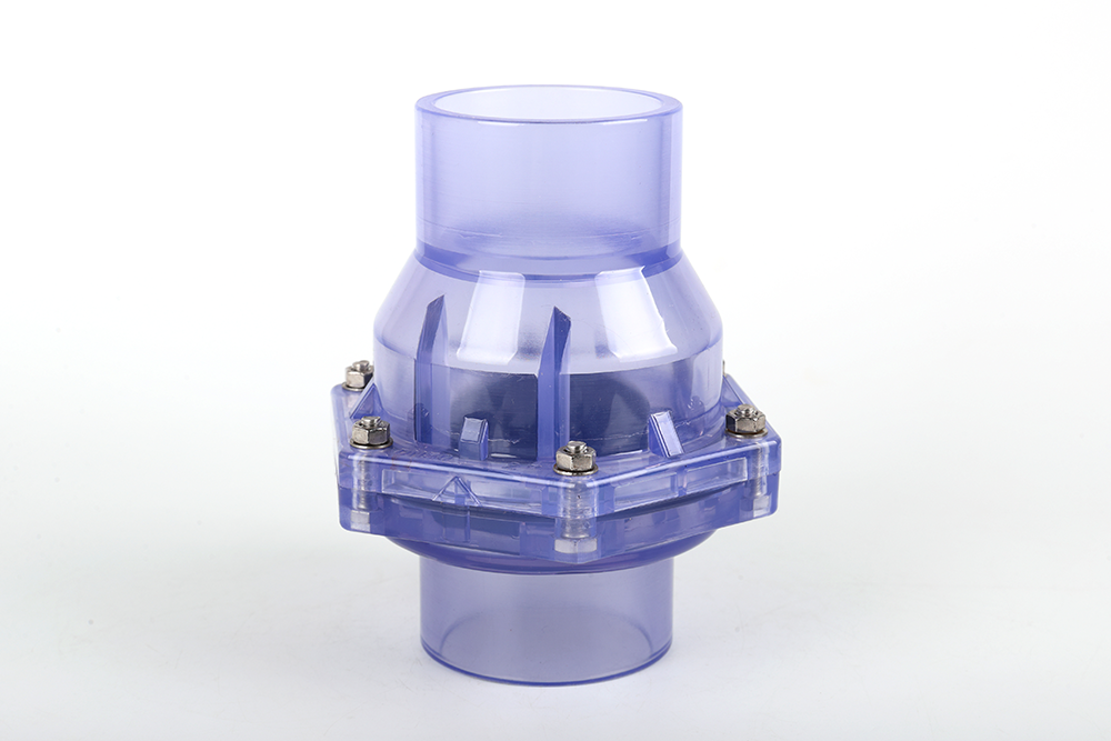 上思透明翻板式止回阀